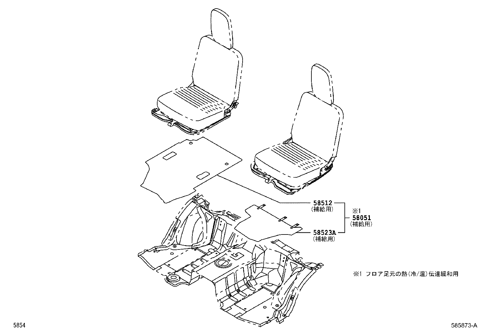 Floor Mat & Silencer Pad