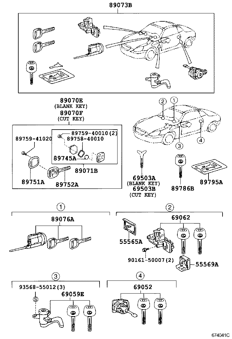 Lock Cylinder Set