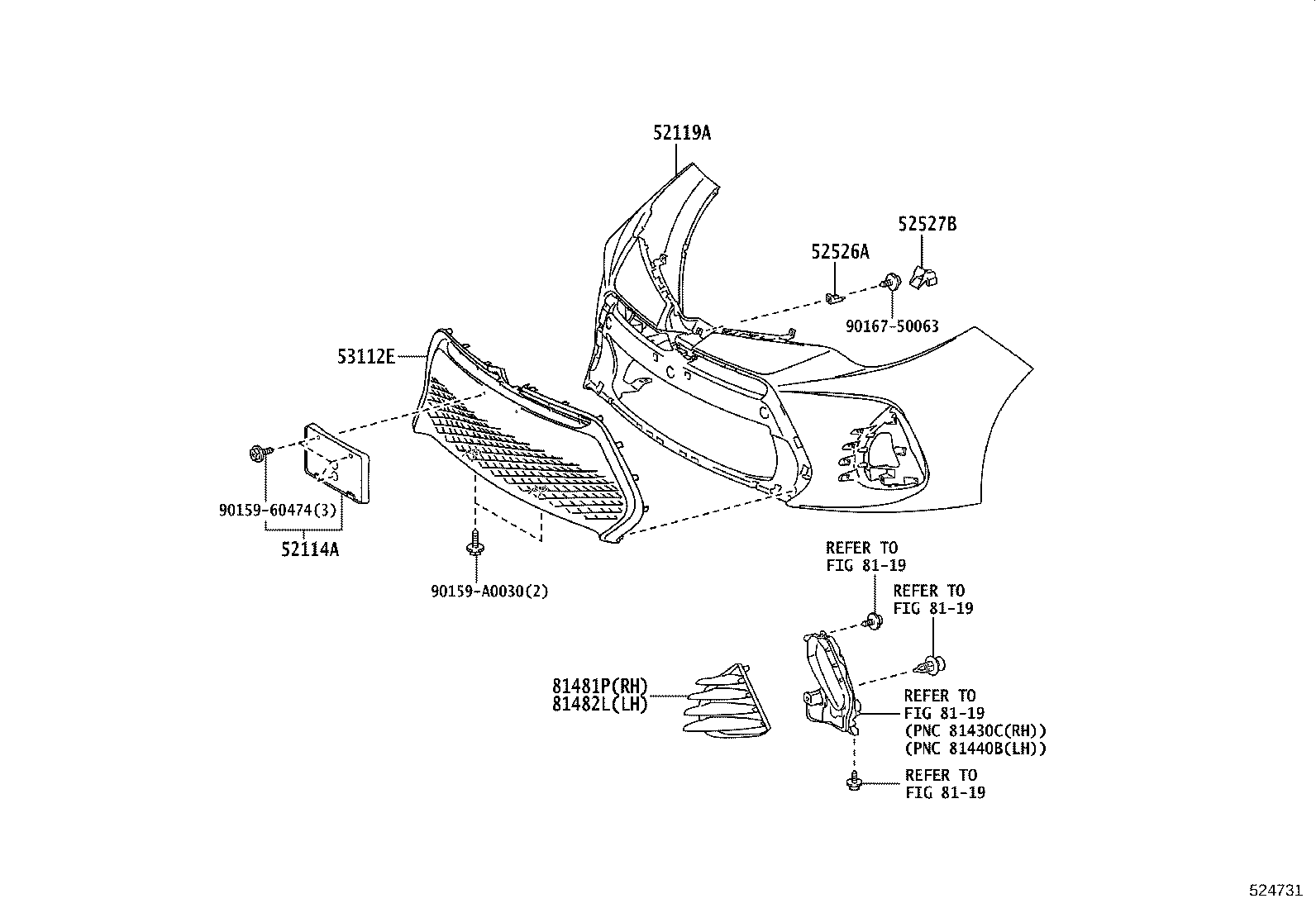 Front Bumper Bumper Stay