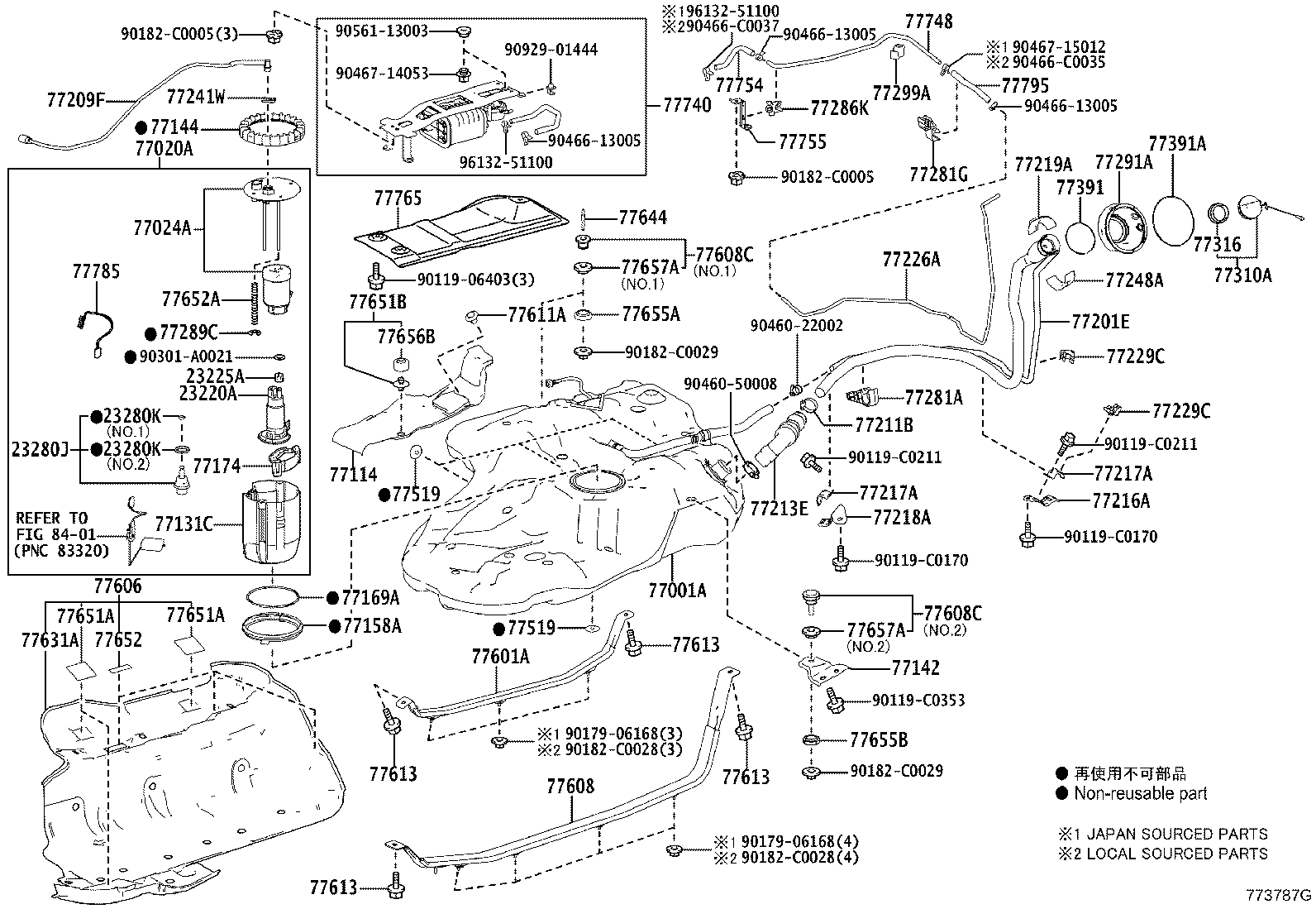 Fuel Tank & Tube