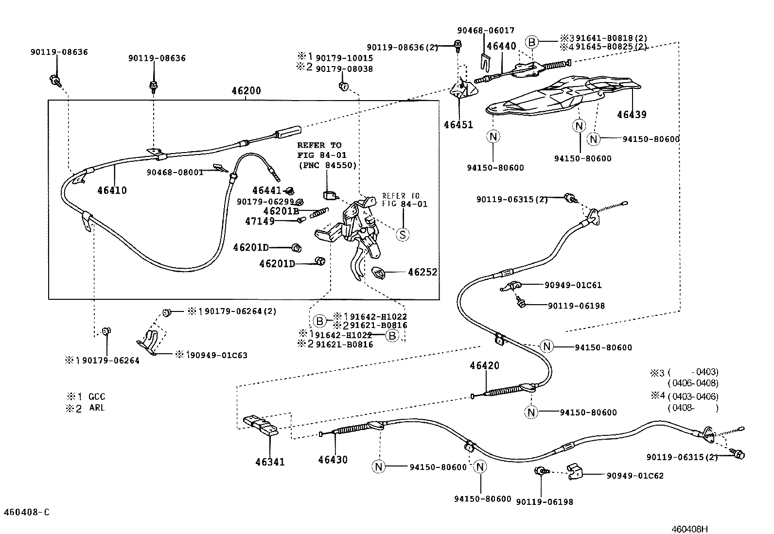 Parking Brake & Cable