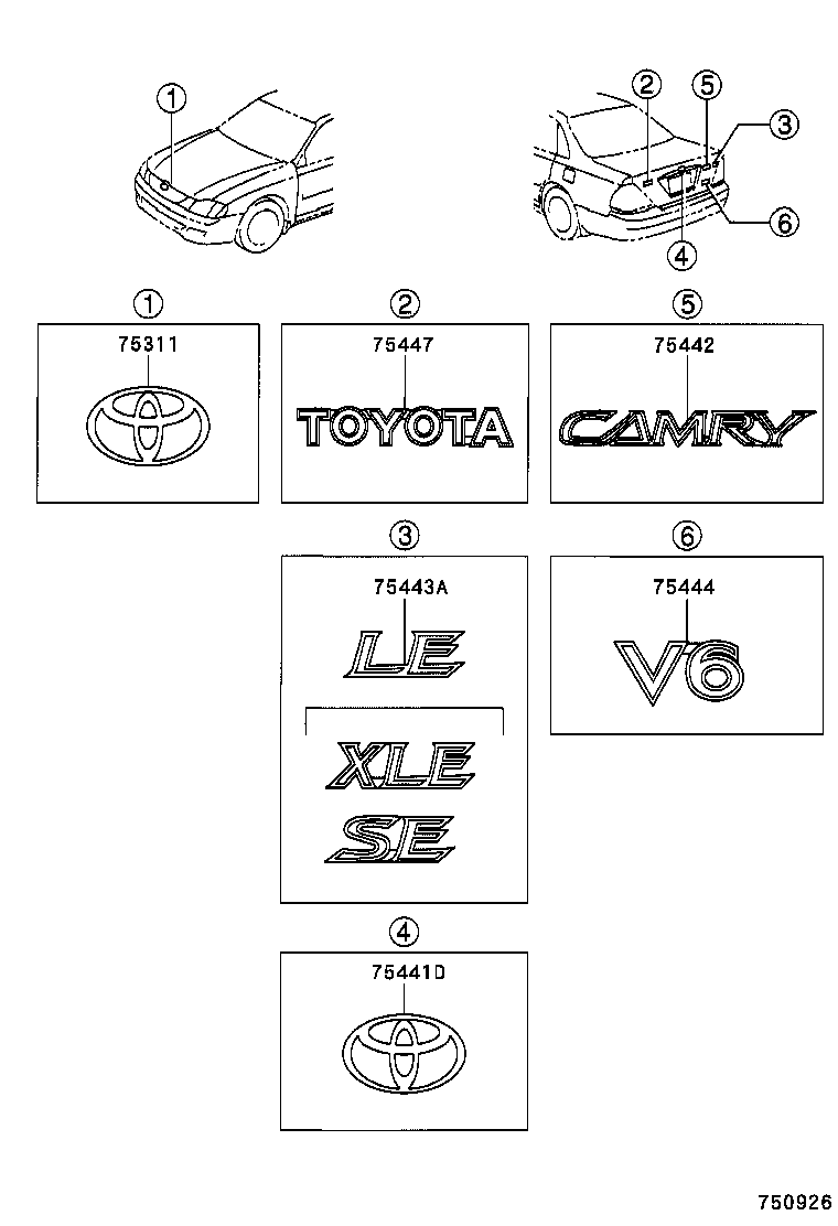 Emblem Name Plate