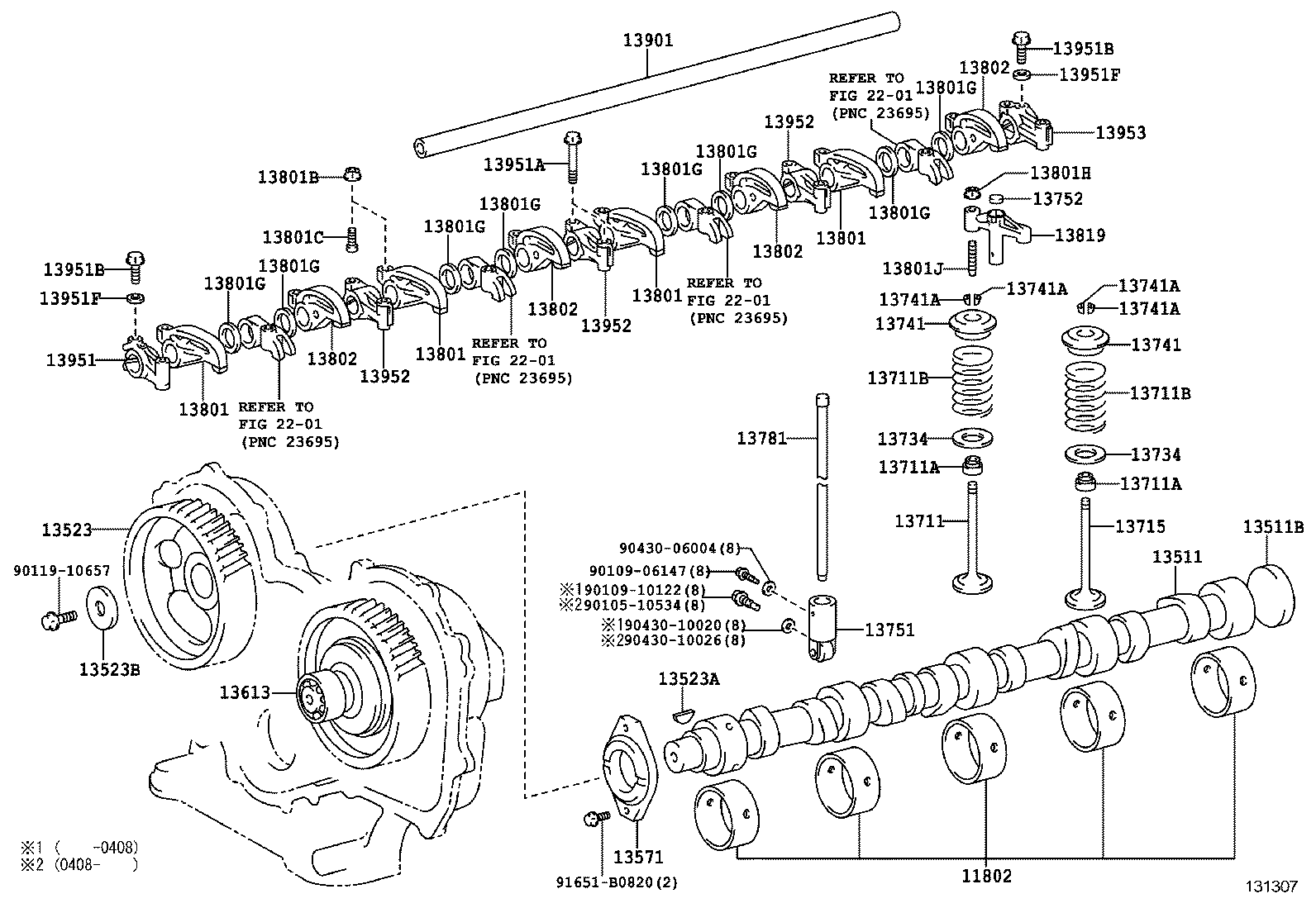 Camshaft & Valve