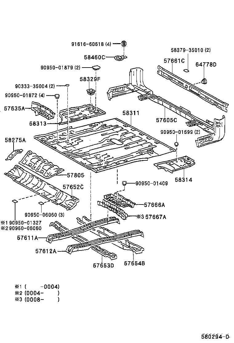 Rear Floor Panel