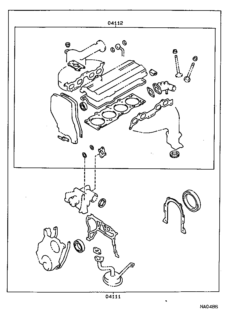 Engine Overhaul Gasket Kit