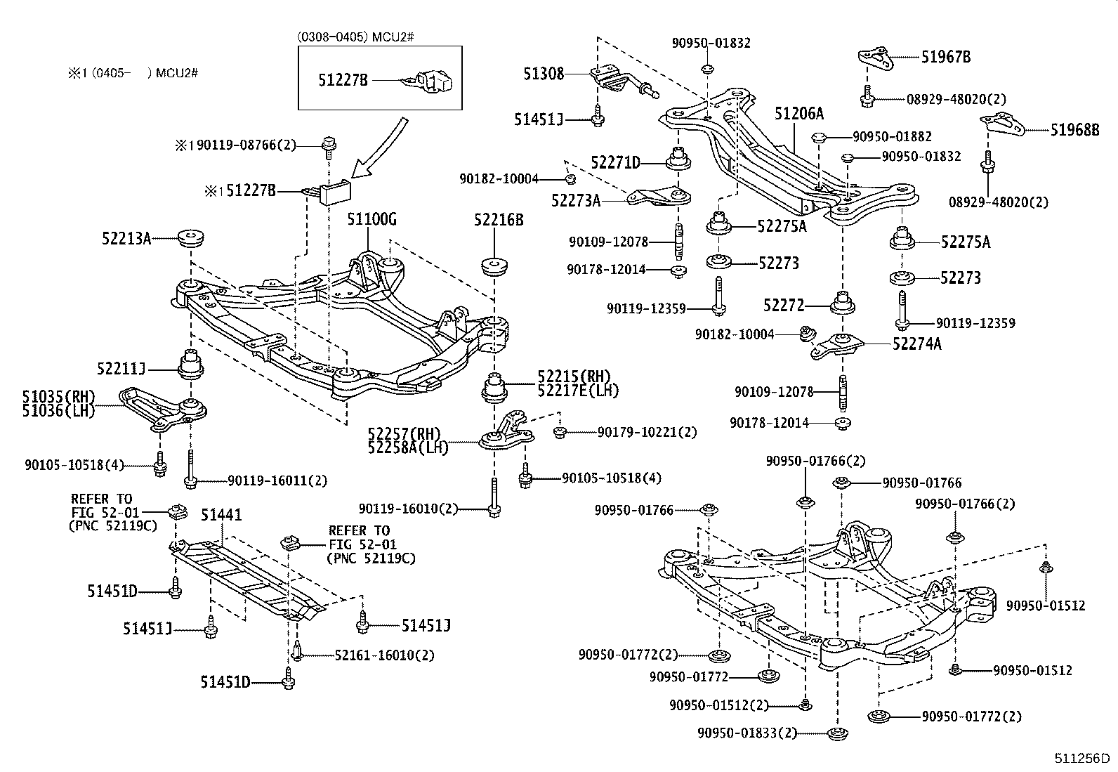 Suspension Crossmember & Under Cover