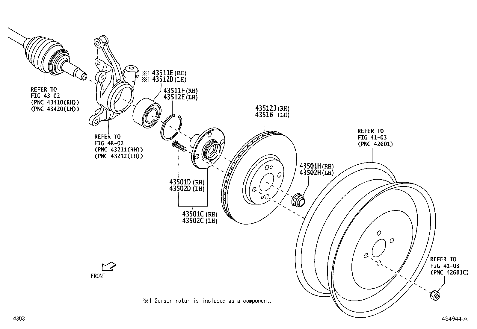 Front Axle Hub