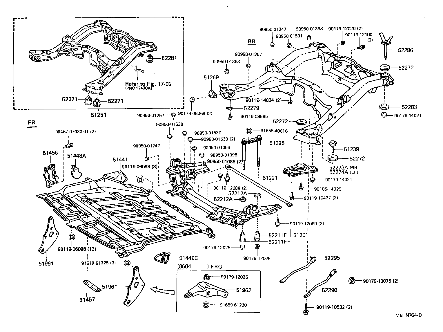 Suspension Crossmember & Under Cover