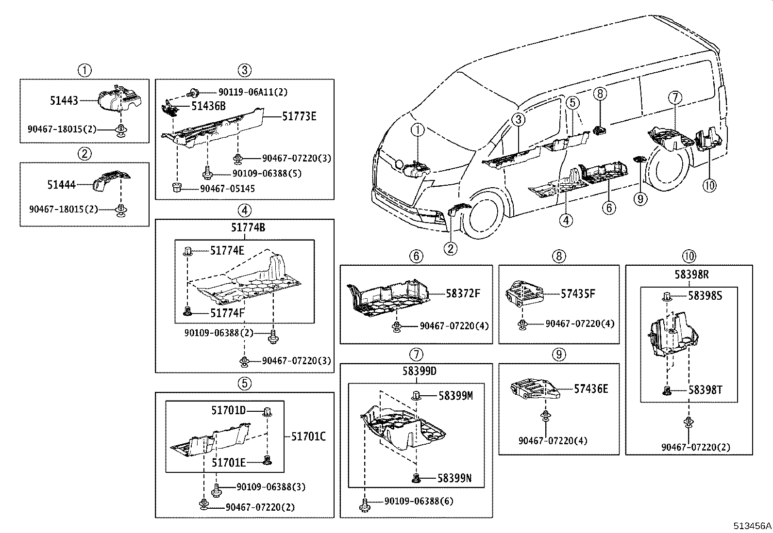 Suspension Crossmember & Under Cover