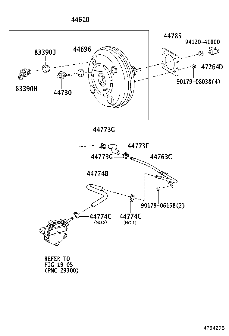 Brake Booster & Vacuum Tube