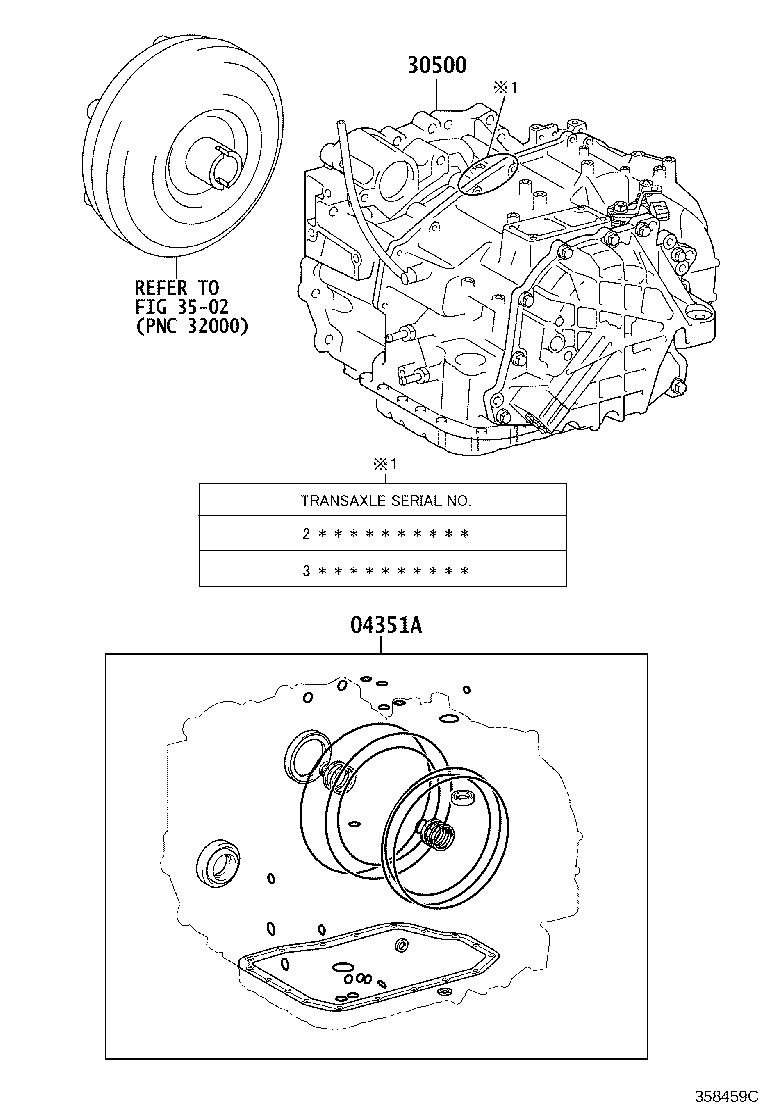 Transaxle Or Transmission Assy & Gasket Kit