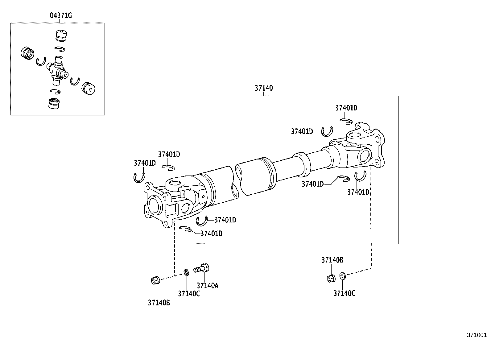 Propeller Shaft & Universal Joint