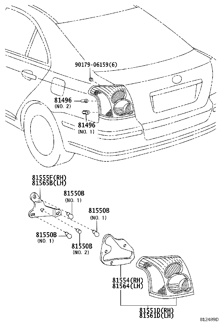 Lámpara combinada trasera