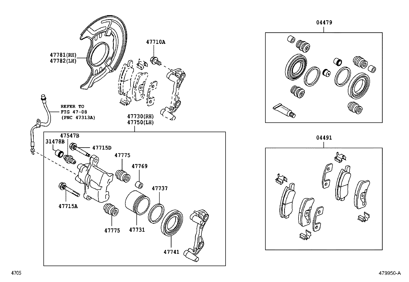 Front Disc Brake Caliper Dust Cover