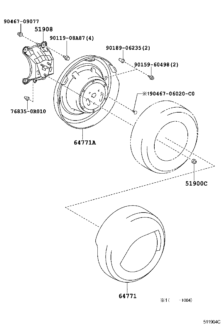 Spare Wheel Carrier