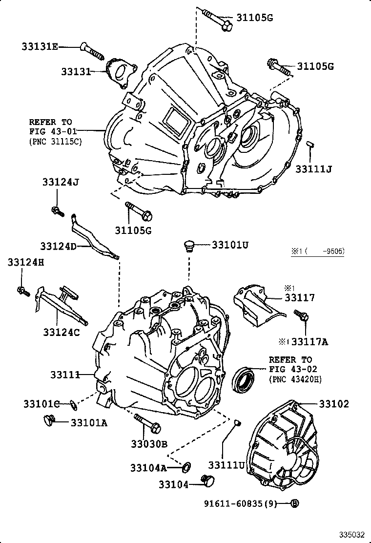 Clutch Housing + Transmission Case