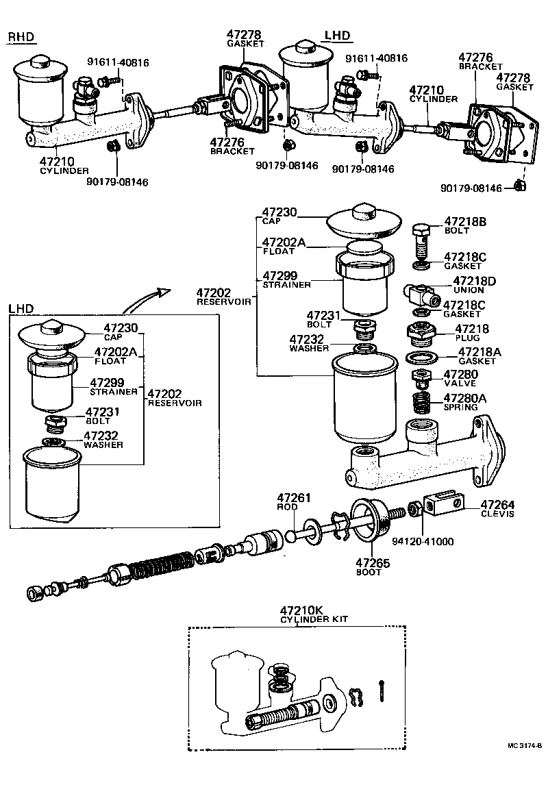 Brake Master Cylinder