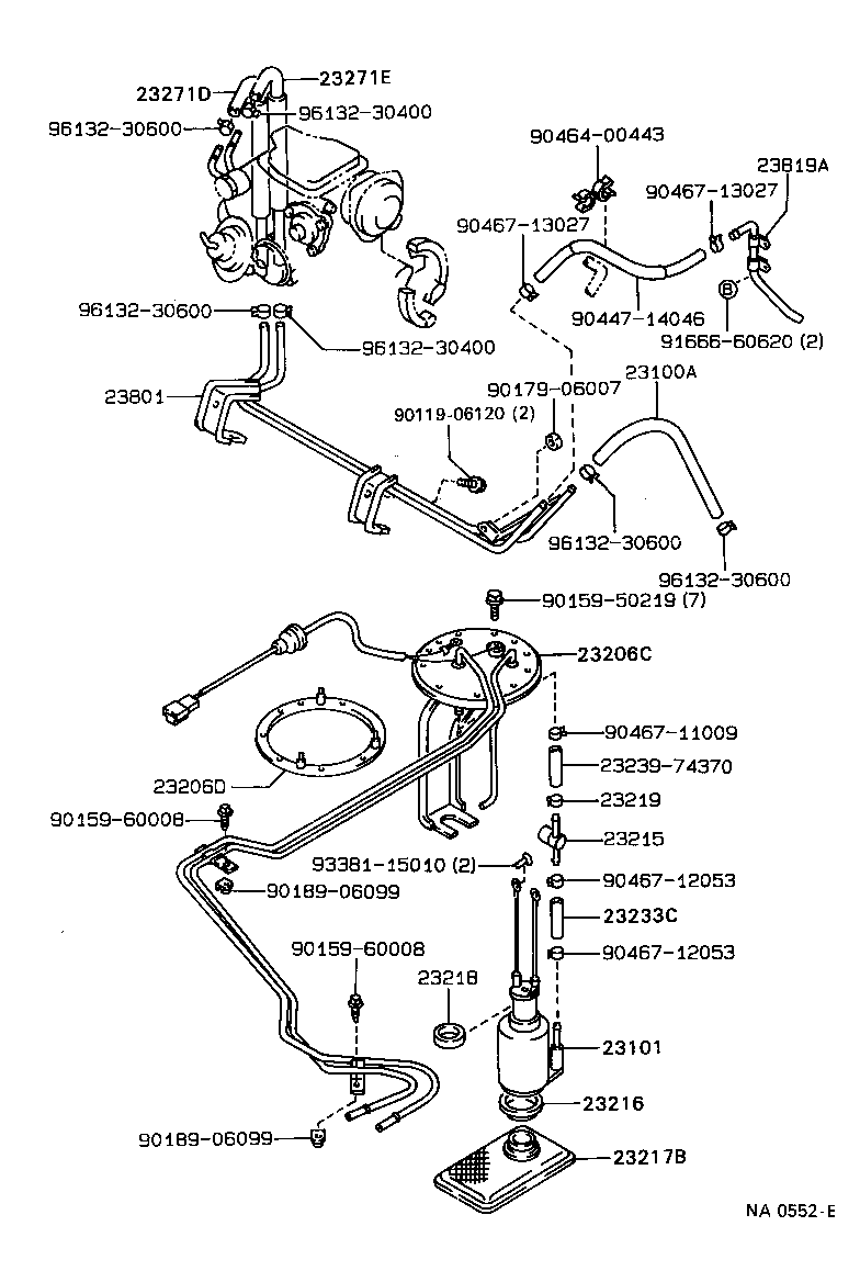 Fuel Pump & Pipe