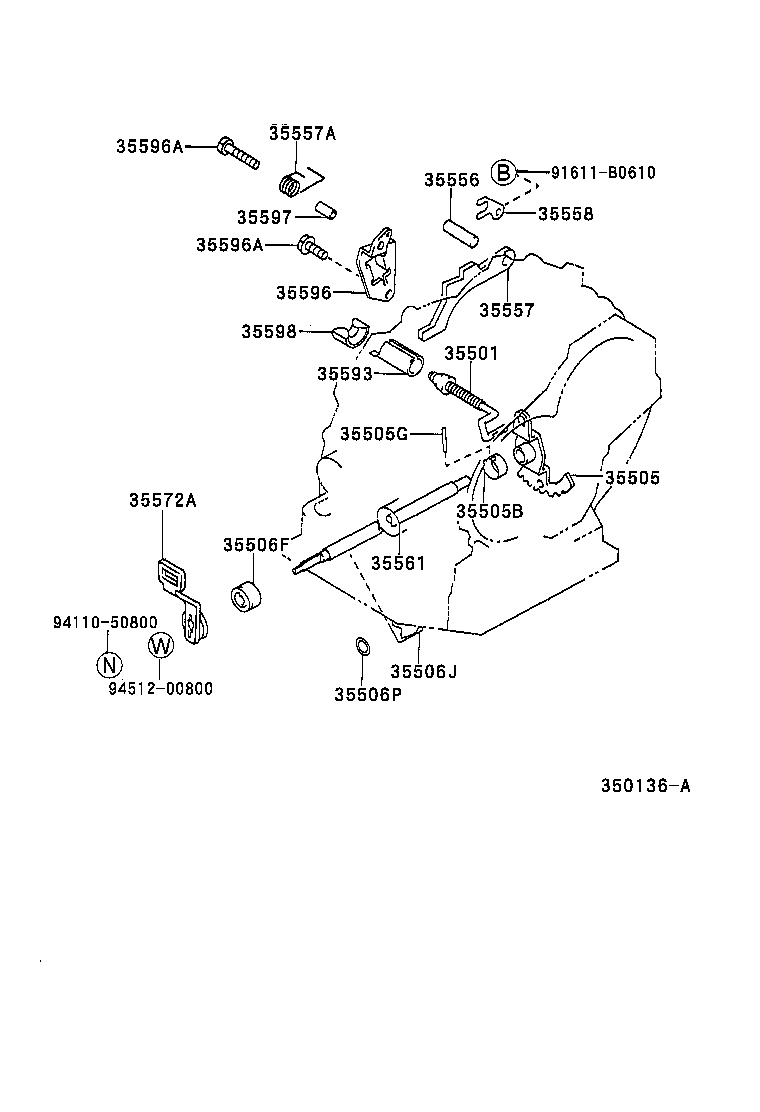 Throttle Link & Valve Lever