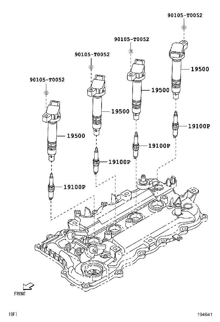 Ignition Coil Spark Plug Glow Plug