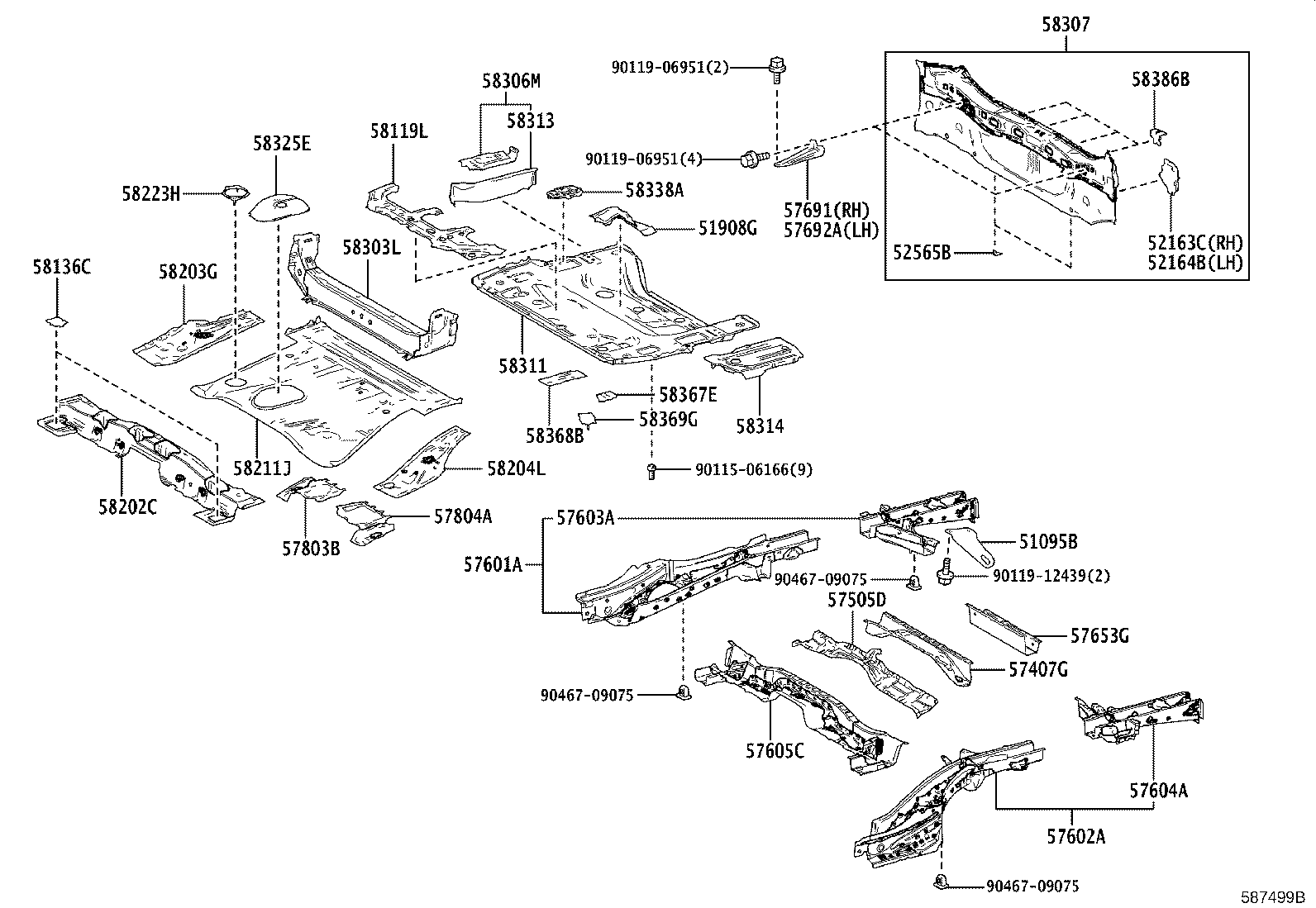 Rear Floor Panel