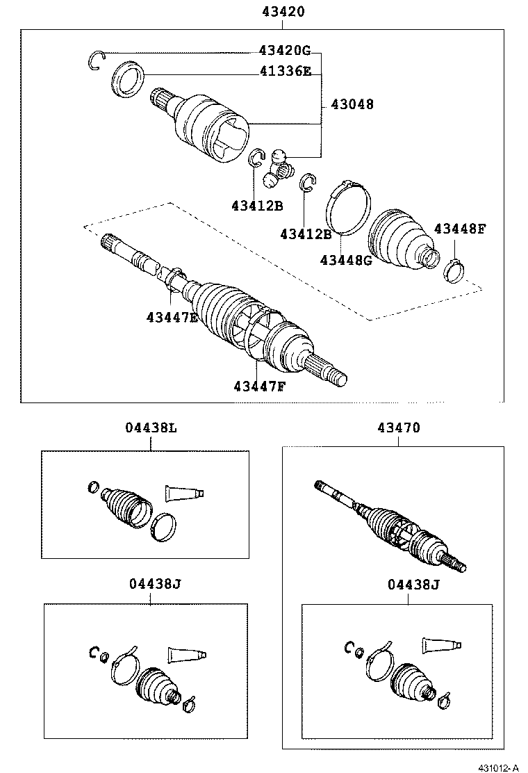 Front Drive Shaft