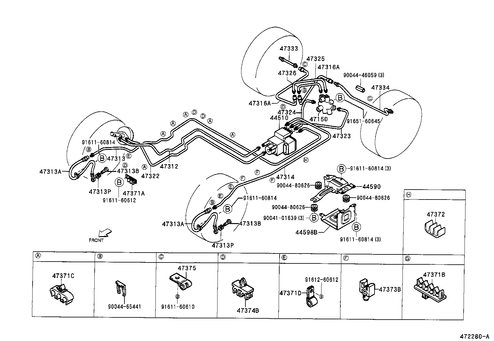 Brake Tube Clamp