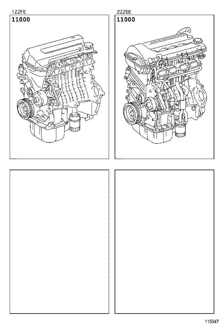 Partial Engine Assembly