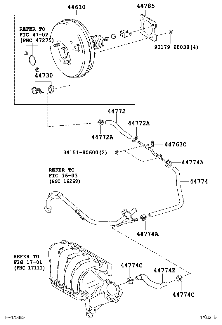 Brake Booster & Vacuum Tube