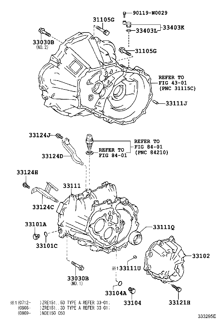 Clutch Housing + Transmission Case