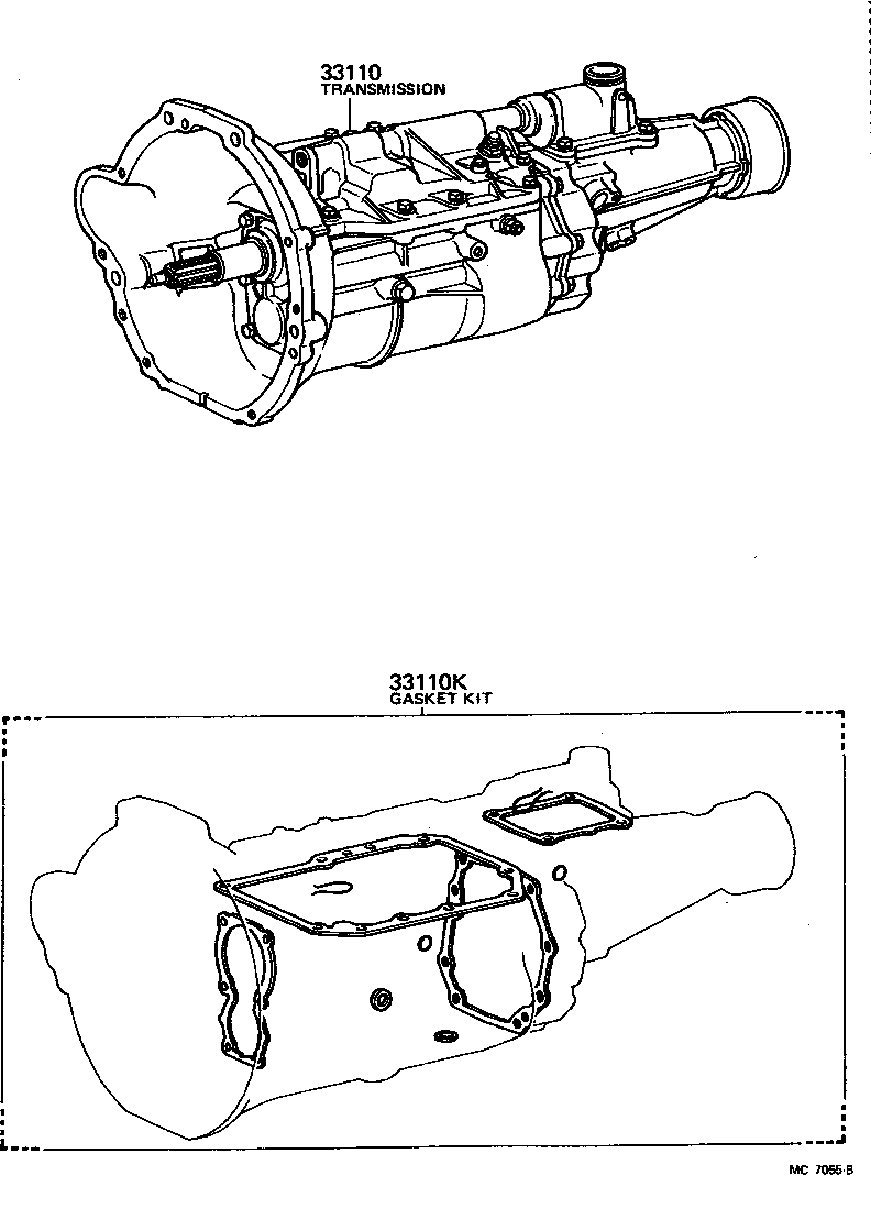 Transaxle Or Transmission Assy & Gasket Kit