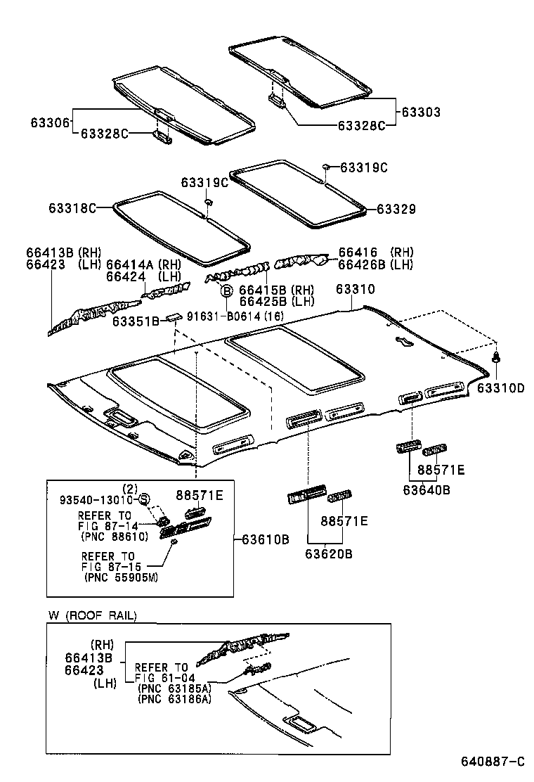 Headlining & Silencer Pad