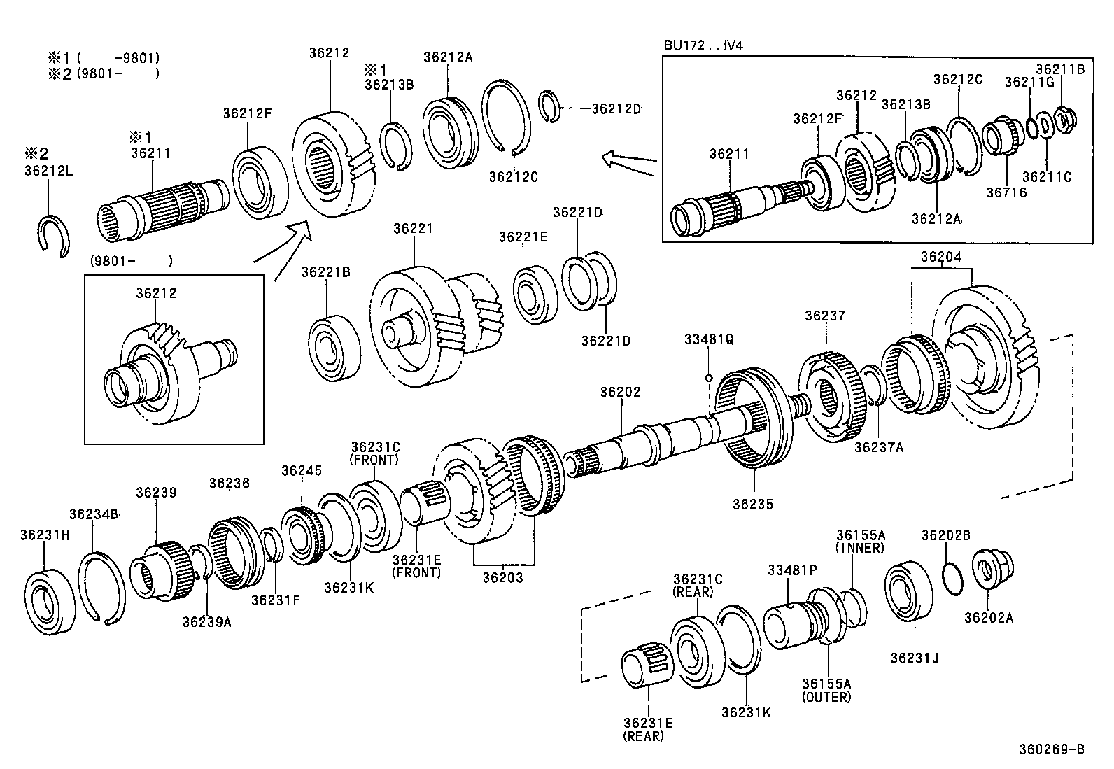 Transfer Gear