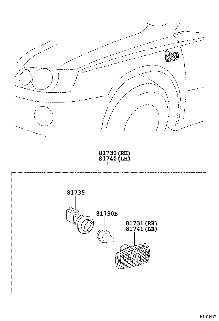 Turn Signal Lamp & Outer Mirror Lamp