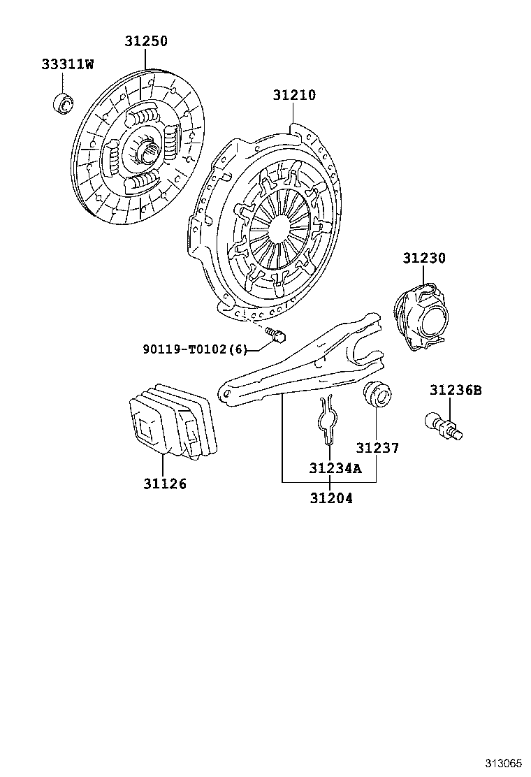 Clutch & Release Fork