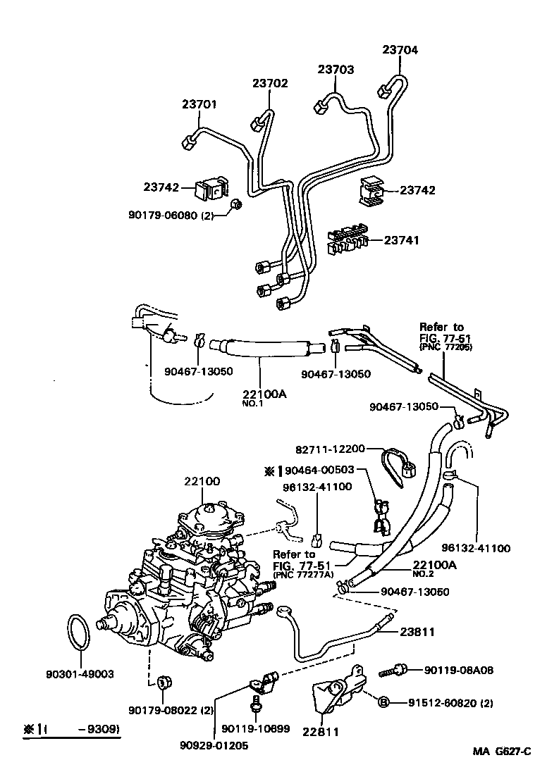 Conjunto de bomba de inyección