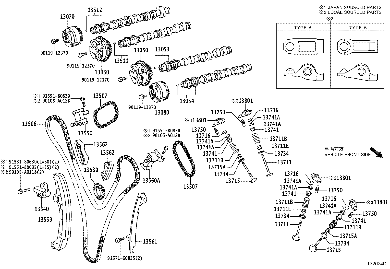 Camshaft & Valve