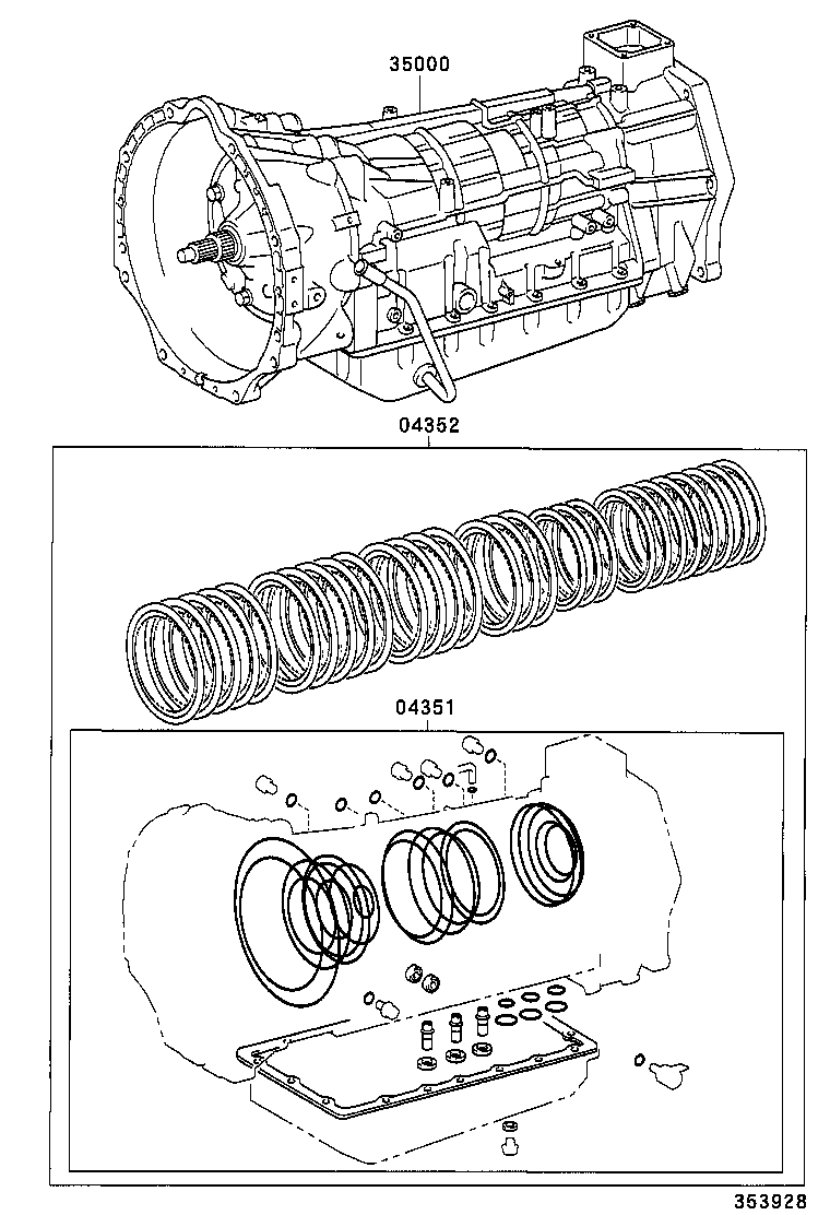 Transaxle Or Transmission Assy & Gasket Kit