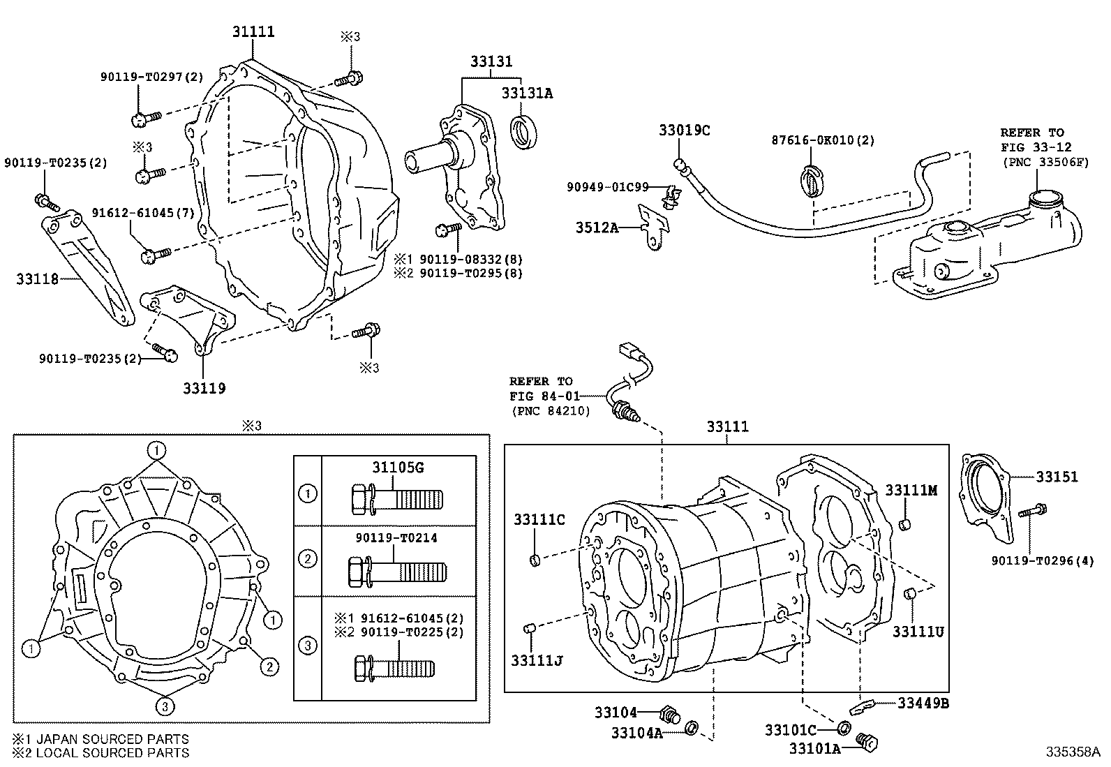 Clutch Housing + Transmission Case