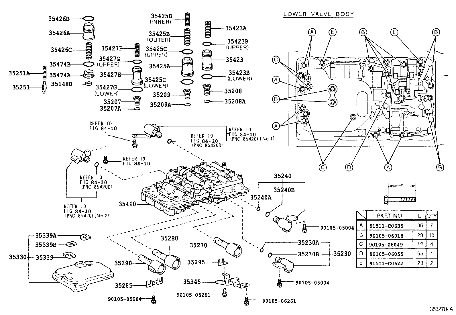 Valve Body Oil Strainer