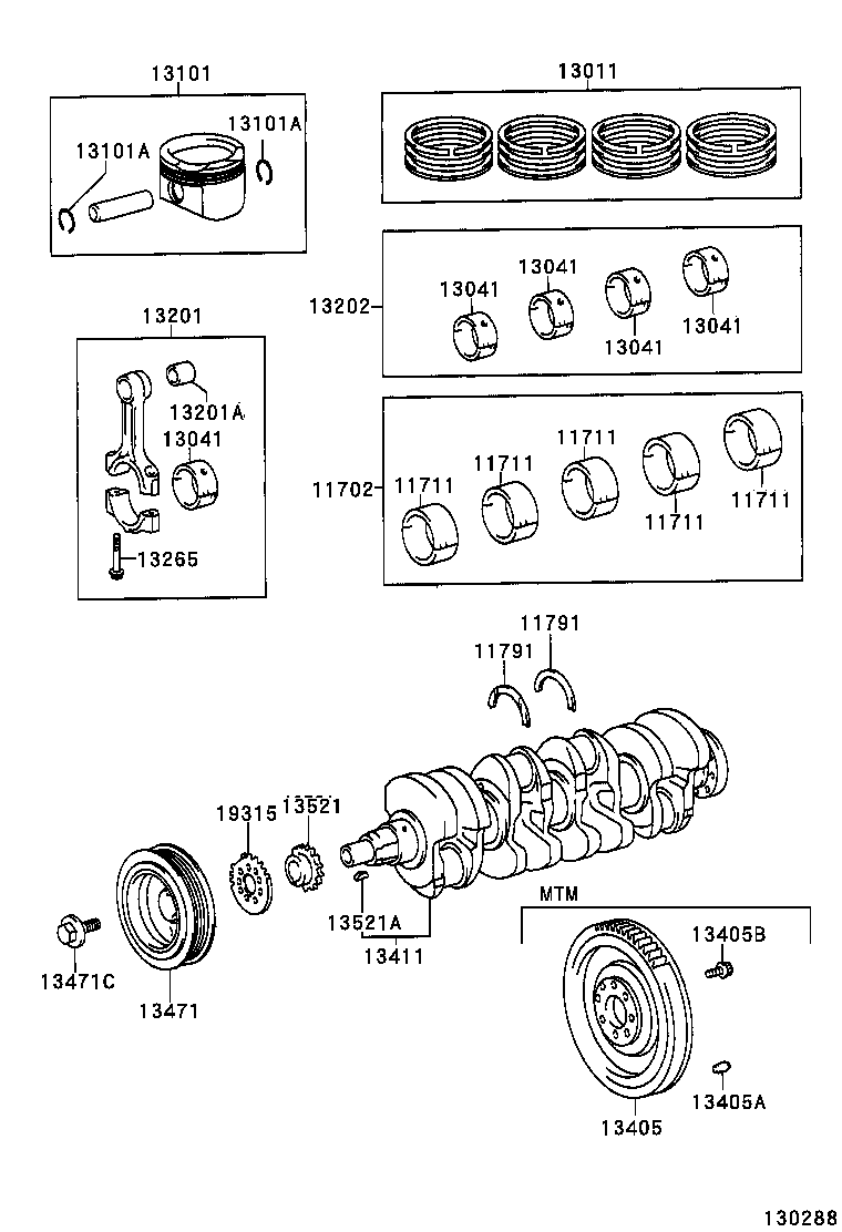 Crankshaft & Piston