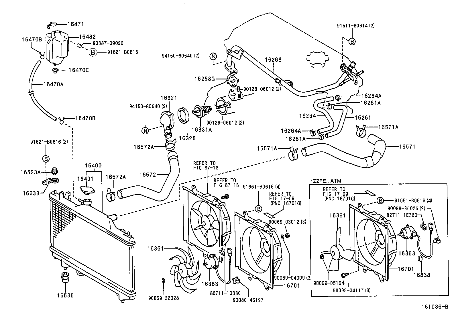 Radiator Water Outlet