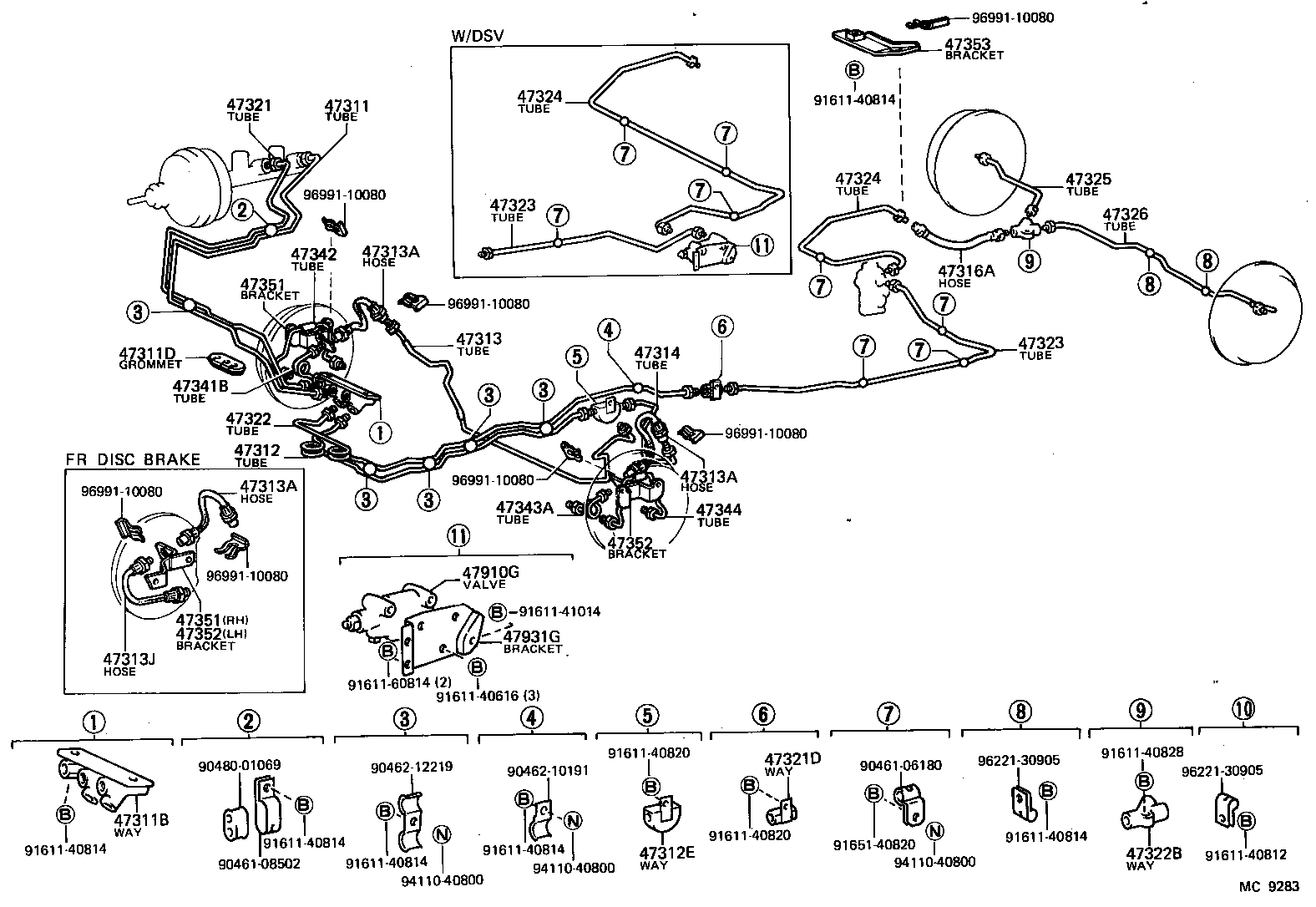 Brake Tube Clamp