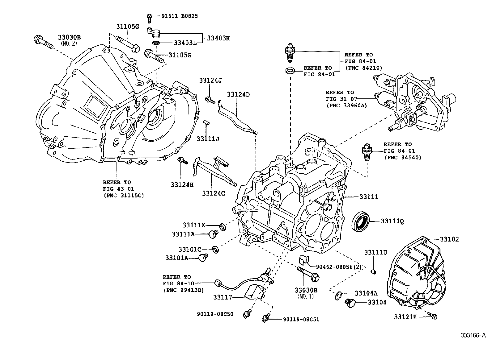 Clutch Housing + Transmission Case