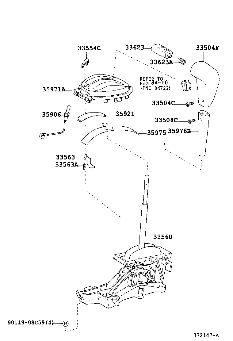 Shift Lever & Retainer