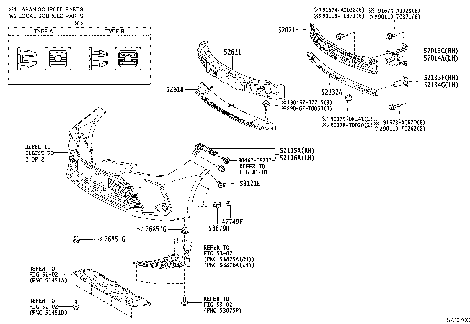 Front Bumper Bumper Stay