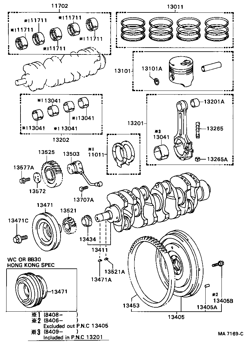 Cigüeñal y pistón