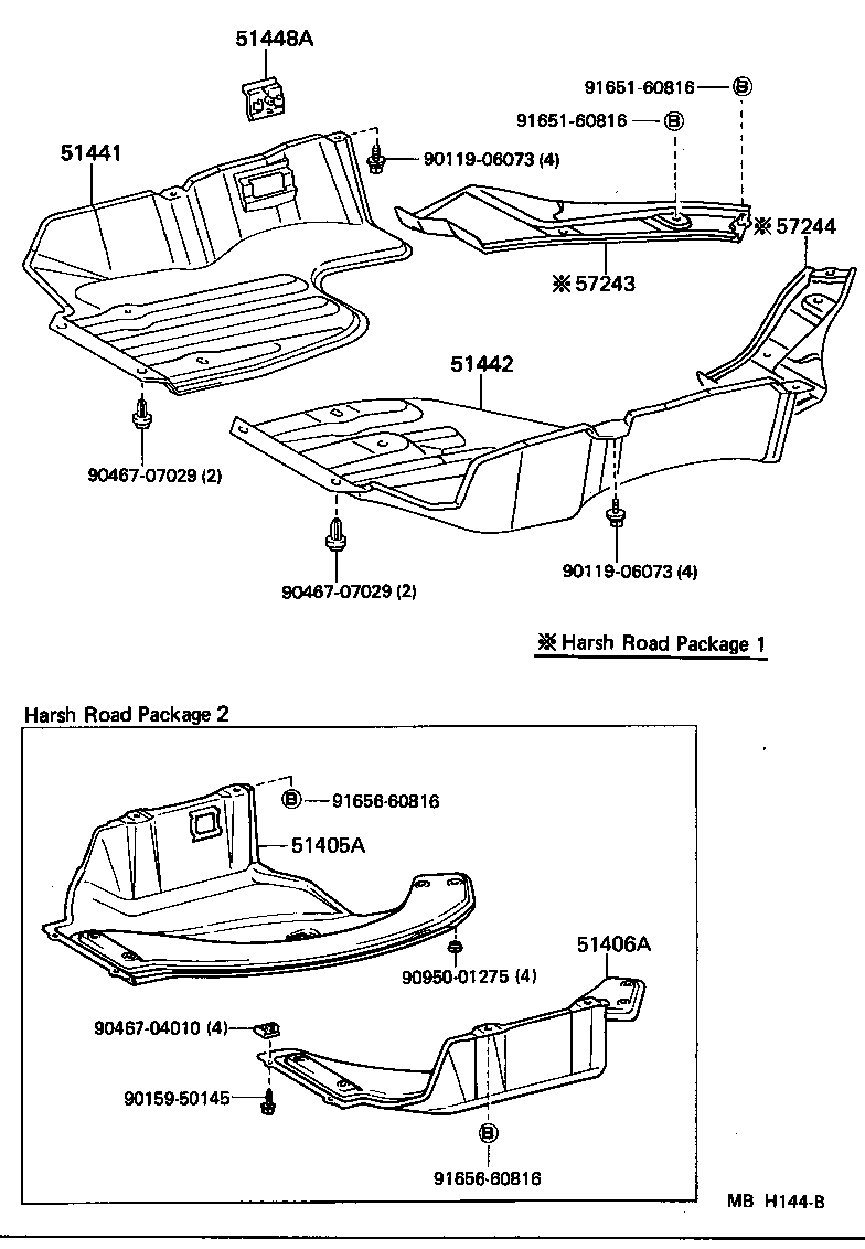 Suspension Crossmember & Under Cover