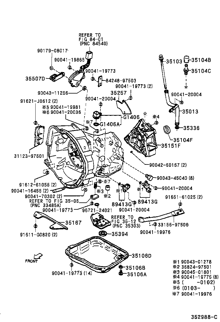 Transmission Case & Oil Pan