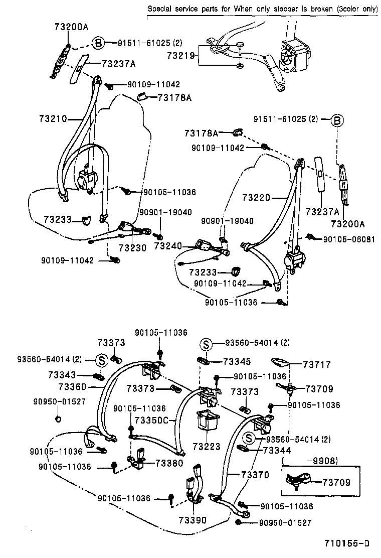Seat Belt, Child Restraint Seat